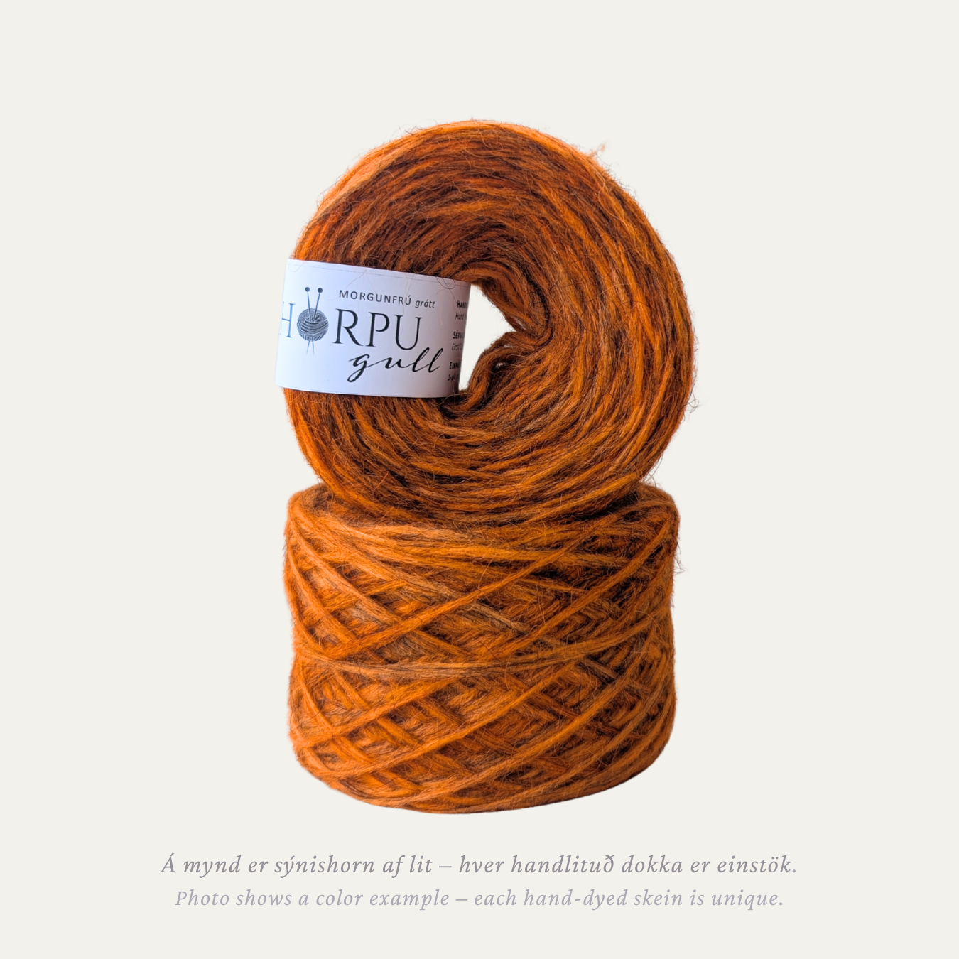 Morgunfrú (pot marigold) |Grey Base