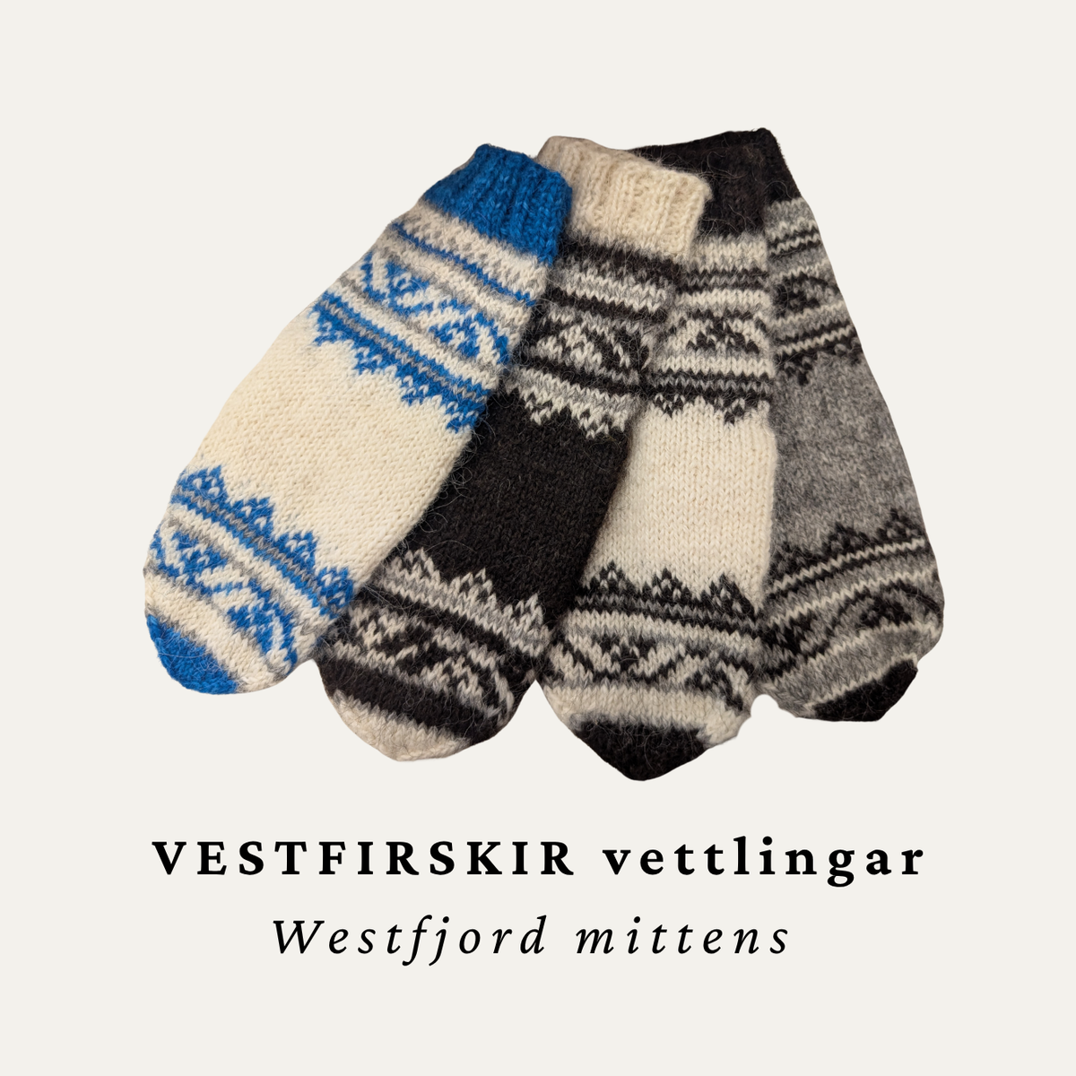 Prjónapakkning | Vestfirskir Vettlingar