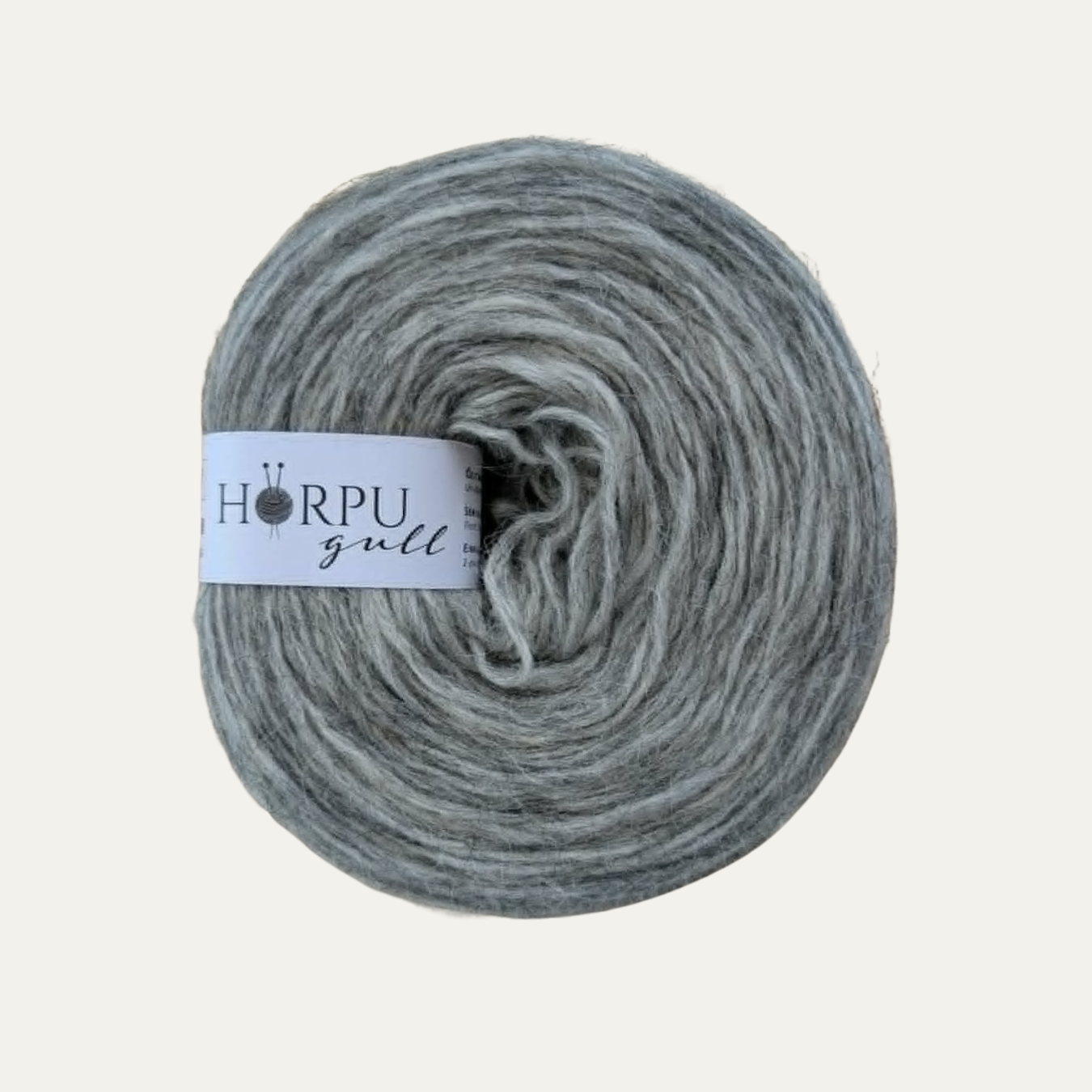 Ólitaður plötulopi